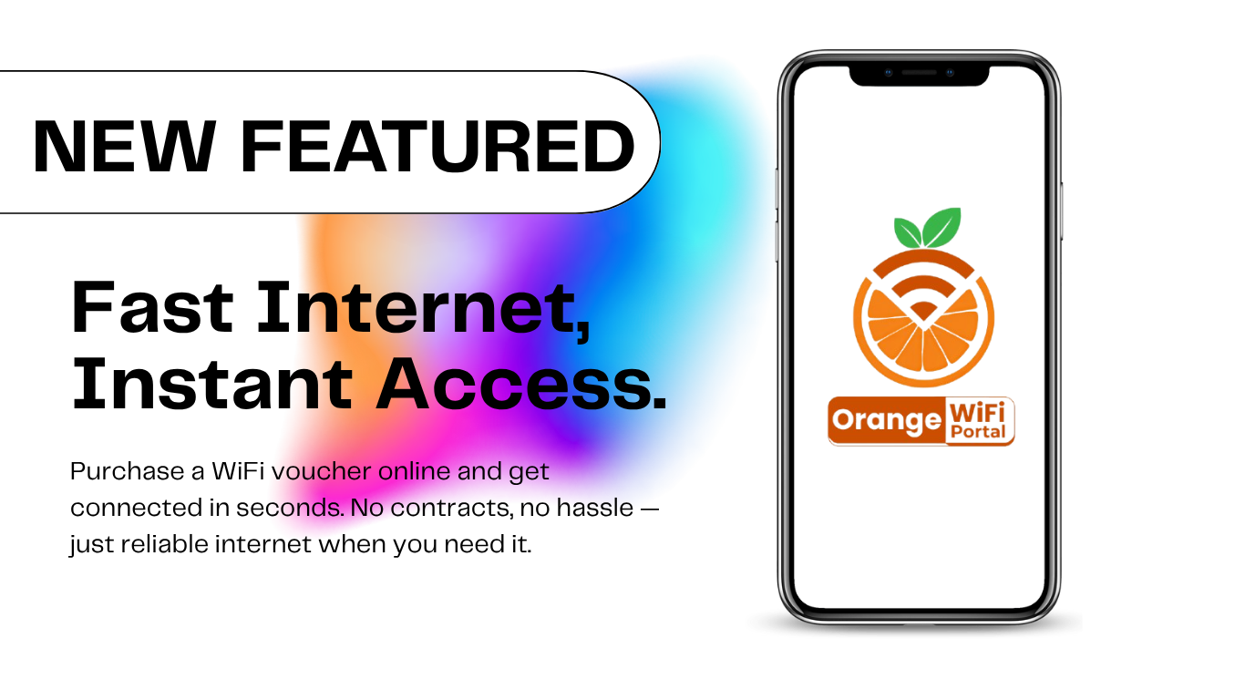 Orange WiFi Portal - Fast Internet, Instant Access
